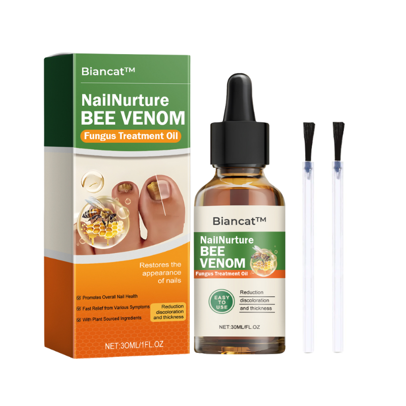 Biancat™ NailNurture Méhméreg Gombakezelő Olaj -👨⚕️ Az Amerikai Bőrgyógyászati Akadémia (AAD) által jóváhagyott termék.