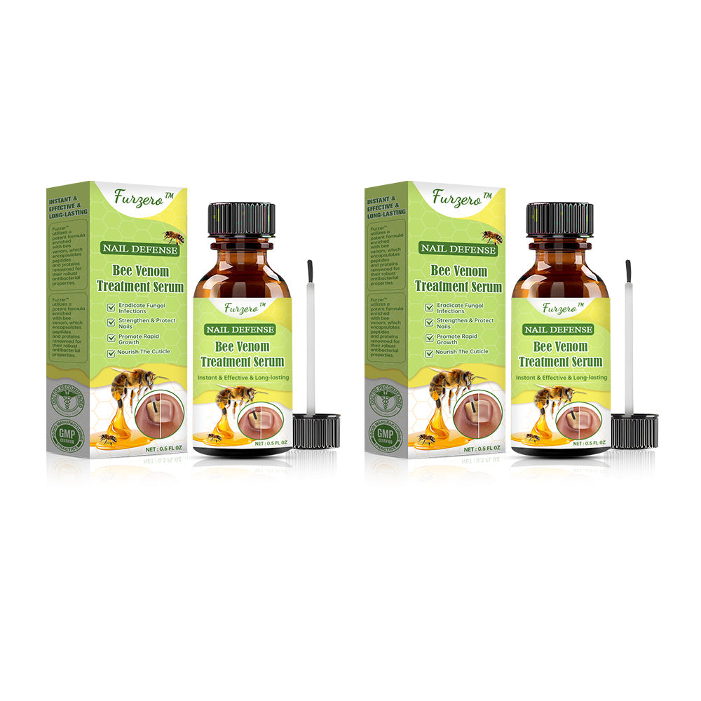 👩⚕️Furzero™ Nail Defense Bee Venom Treatment Serum (Mindenféle körömbetegségre✅Az egészségesebb körömnövekedésért)