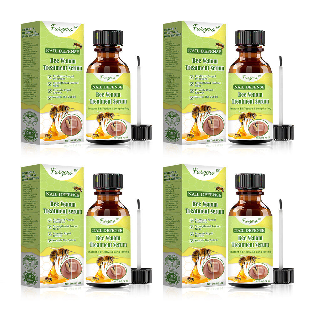 👩⚕️Furzero™ Nail Defense Bee Venom Treatment Serum (Mindenféle körömbetegségre✅Az egészségesebb körömnövekedésért)