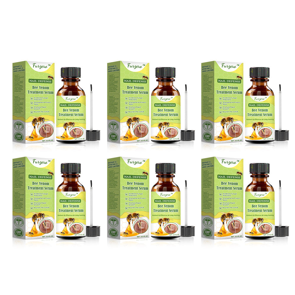 👩⚕️Furzero™ Nail Defense Bee Venom Treatment Serum (Mindenféle körömbetegségre✅Az egészségesebb körömnövekedésért)