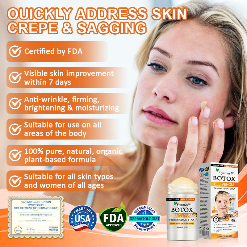 ✨Flysmus™ Botox Méhméreg Firming Szérum Stift🔥UTOLSÓ NAP 70% KEDVEZMÉNY