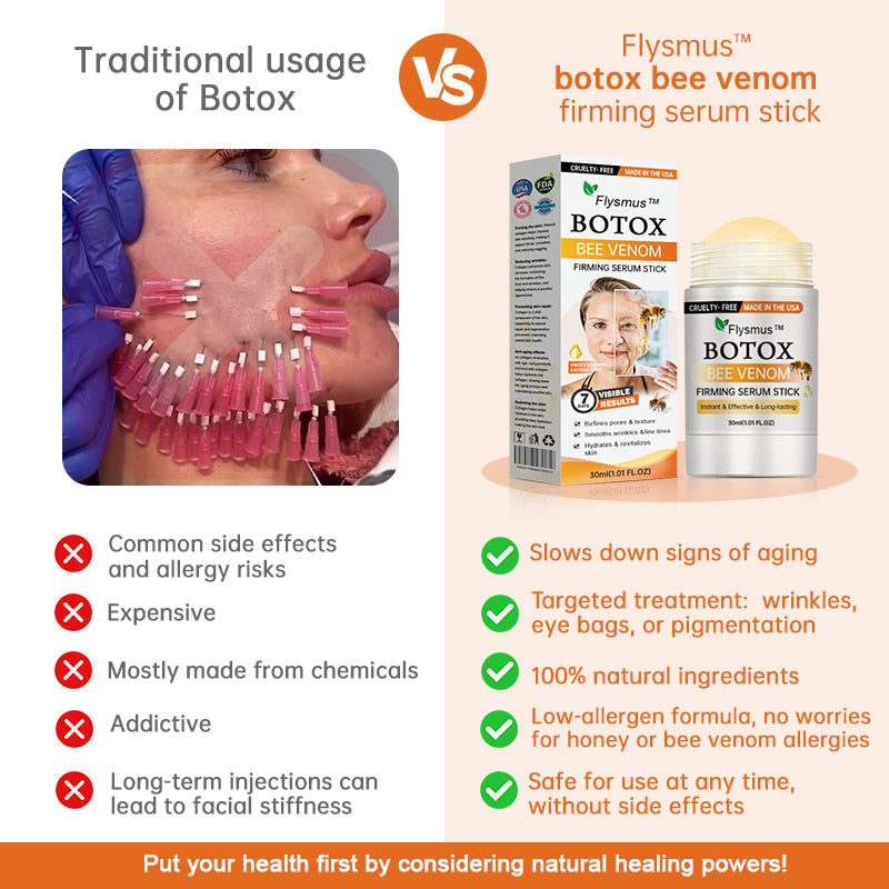 ✨Flysmus™ Botox Méhméreg Firming Szérum Stift🔥UTOLSÓ NAP 70% KEDVEZMÉNY