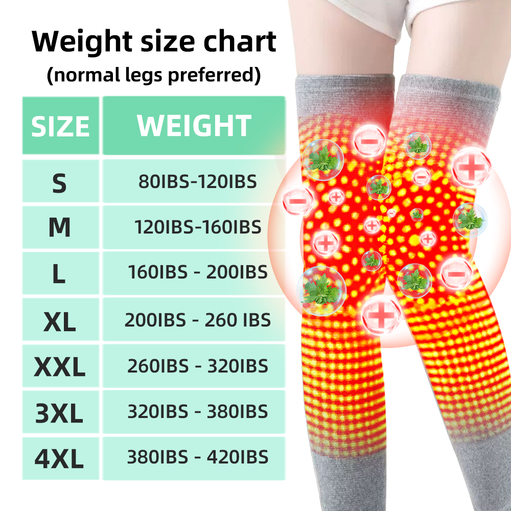 🔥🔥ANYIDEA™ Rádiófrekvenciás gyógynövényes termikus térdtámasz (High Leg Sleeves for Chronic Venous Insufficiency, Spider Veins & Duzzanat)