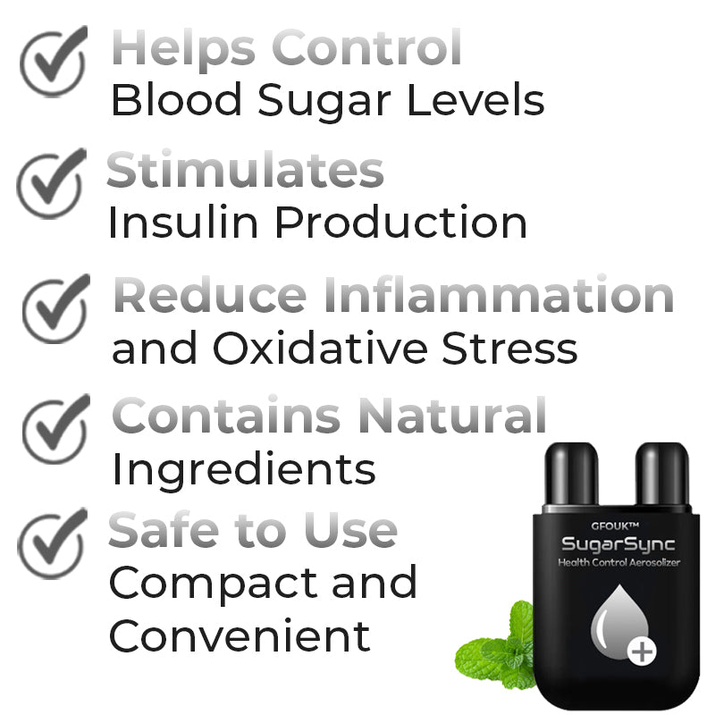 GFOUK™ SugarSync Egészség Ellenőrzés Aeroszolizáló