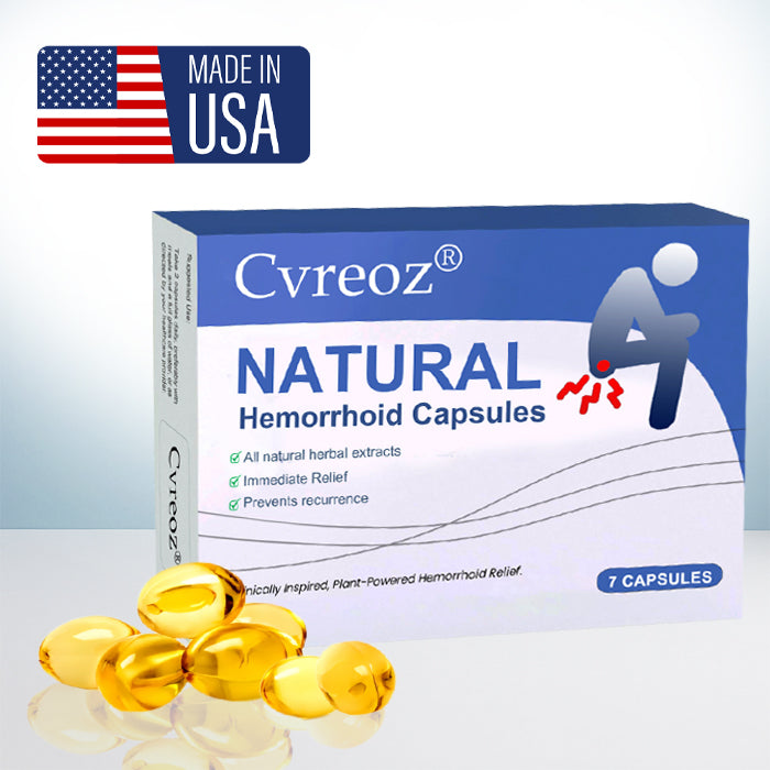 🔥Hot Sales - 50% OFF🔥Cvreoz® Természetes aranyér kapszula2 PCS🔥50% off🔥