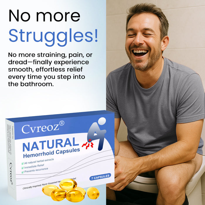 🔥Hot Sales - 50% OFF🔥Cvreoz® Természetes aranyér kapszula2 PCS🔥50% off🔥