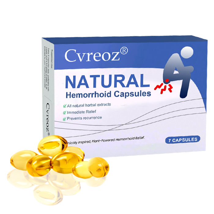 🔥Hot Sales - 50% OFF🔥Cvreoz® Természetes aranyér kapszula2 PCS🔥50% off🔥