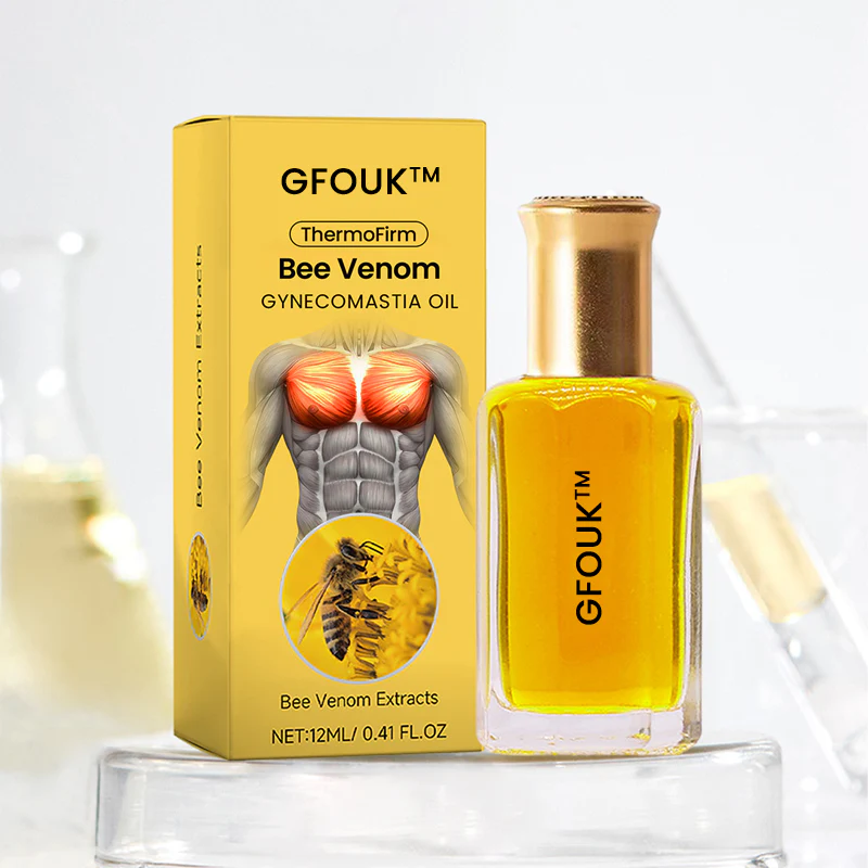 GFOUK™ ThermoFirm Méhméreg Gynecomastia olaj a férfi mellkas feszesítésére