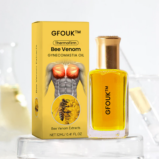 GFOUK™ ThermoFirm Méhméreg Gynecomastia olaj a férfi mellkas feszesítésére