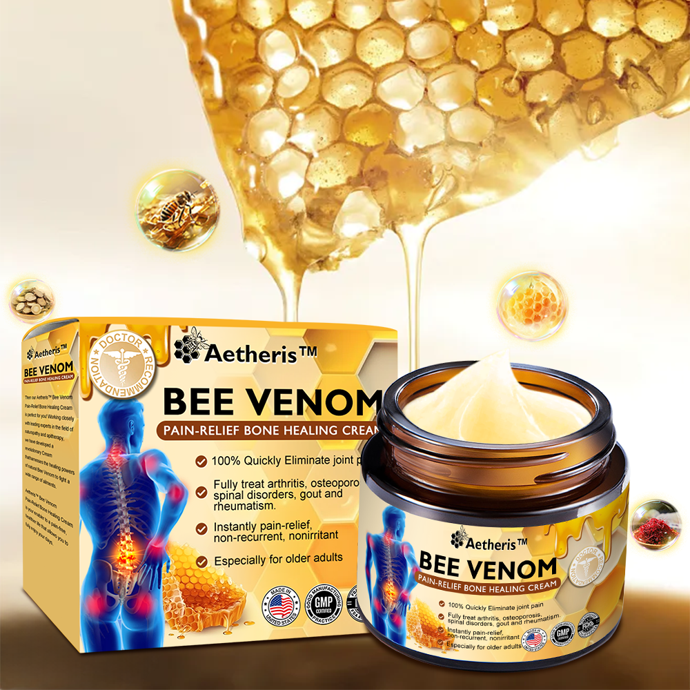 Aetheris™ Bee Venom Arthritis Therapy Cream (kifejezetten idősebb felnőtteknek és az AAOS ajánlja)