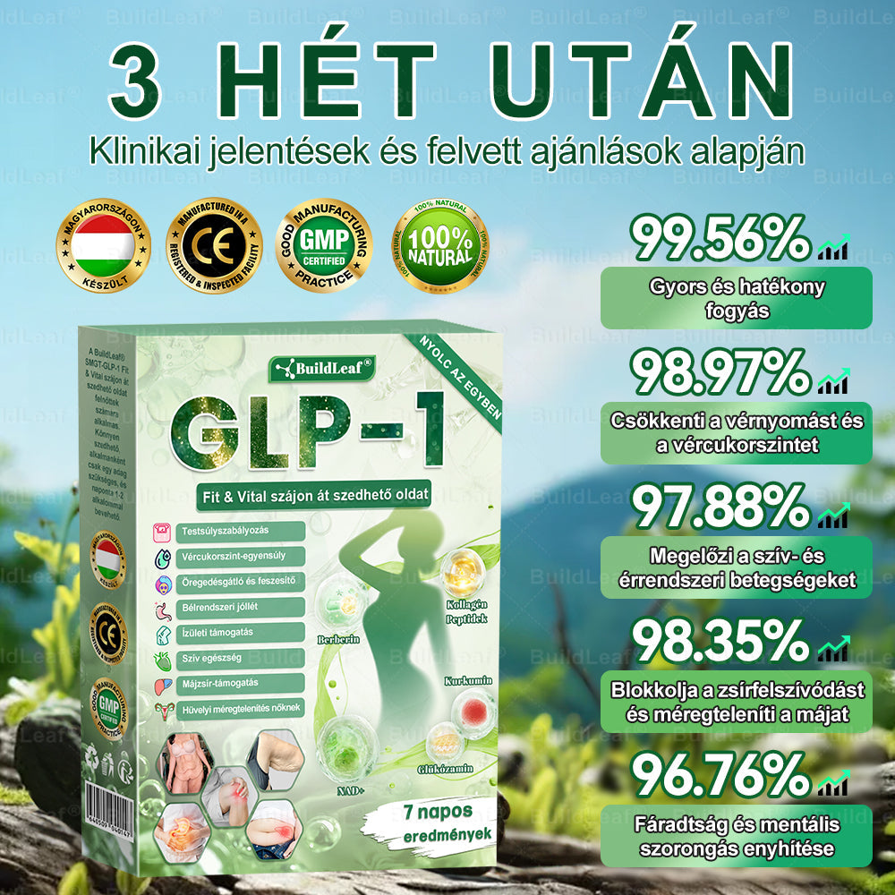 🏥A Szófiai Orvostudományi Egyetemi Kórház ajánlásai | hivatalos bolt | 🍀𝑆𝑇𝐷𝘌𝘐® 𝐺𝐿𝑃-1 Fogyás Orális oldat -👨‍⚕️Elhízás, szív- és érrendszeri betegségek, cukorbetegség, alvási apnoe, ízületi problémák és egyéb
