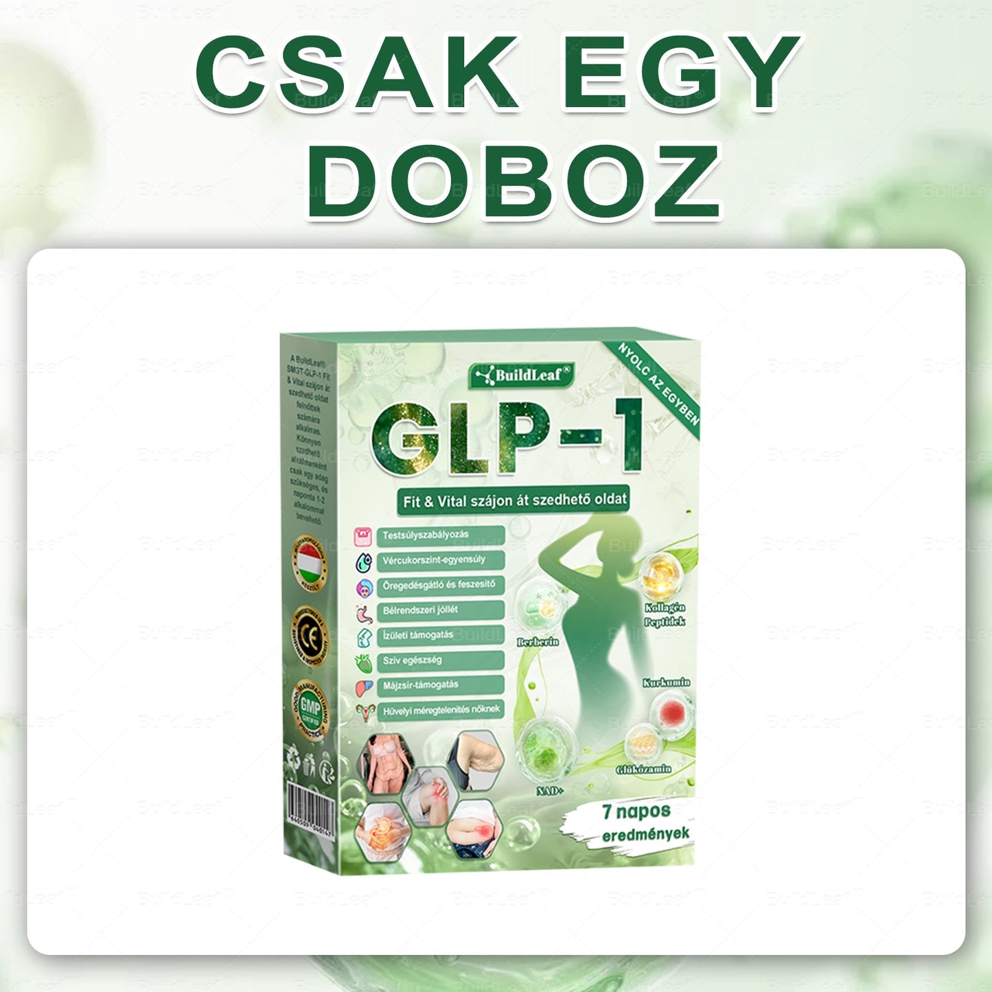 🏥A Szófiai Orvostudományi Egyetemi Kórház ajánlásai | hivatalos bolt | 🍀𝑆𝑇𝐷𝘌𝘐® 𝐺𝐿𝑃-1 Fogyás Orális oldat -👨‍⚕️Elhízás, szív- és érrendszeri betegségek, cukorbetegség, alvási apnoe, ízületi problémák és egyéb