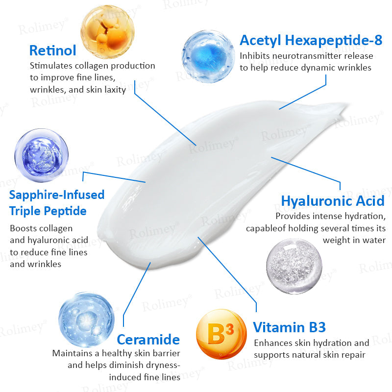 ✨✨💧(Ausztráliában gyártva és onnan szállítva)✨Rolimey® Advanced Firming & Wrinkle-Reducing Cream (SPF 50+ fényvédővel)✨UTOLSÓ NAP 60% KEDVEZMÉNY