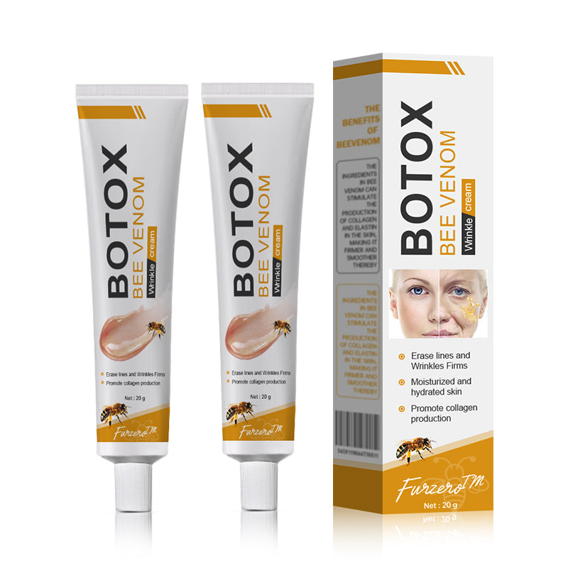 (🌿🌿Készült és szállított az EU-ból✅)  - 👩‍⚕️Furzero™ Botox méhméreg ránctalanító krém-(UTOLSÓ NAP 70% LE)