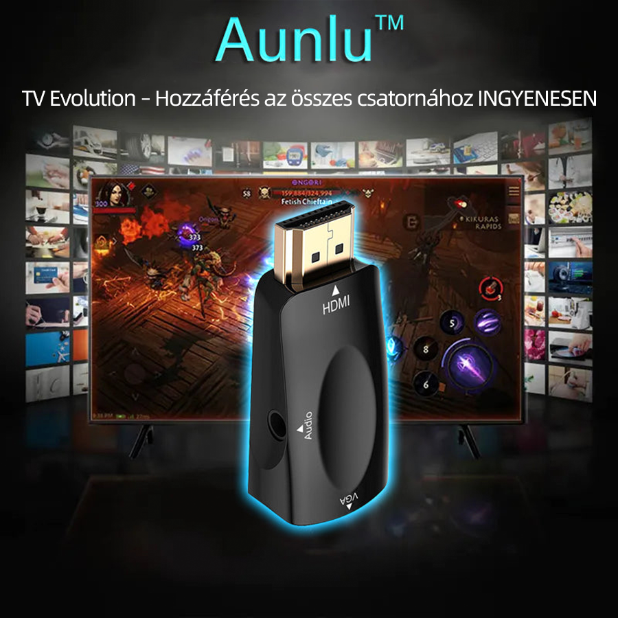 👩‍❤️‍👨Aunlu™ Smart TV Streaming Box 🔥 - Nézze az összes csatornát ingyen (reklámok nélkül, havi költségek nélkül)