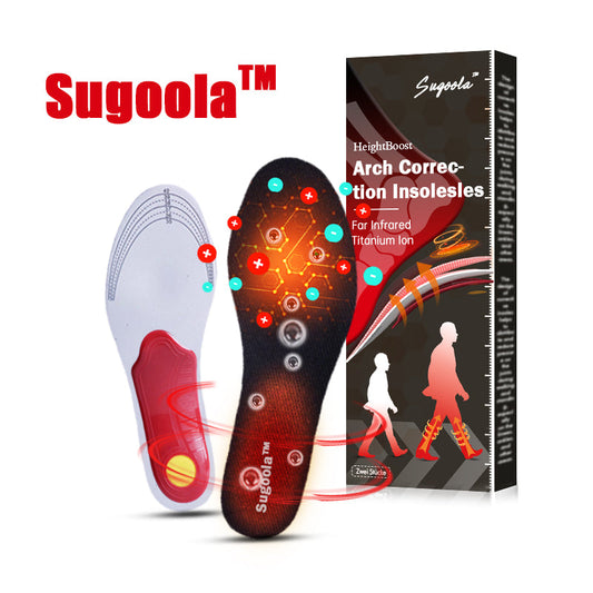 Sugoola™ HeightBoost Far Infrared Titanium Ion Ion Arch Correction talpbetétek