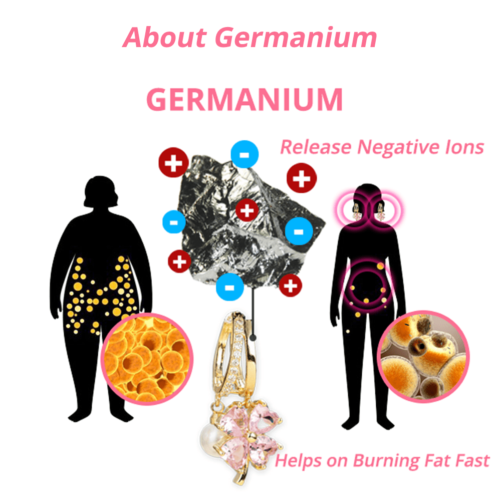 flysmus™ Lymphvity MagneTherapy Germanium fülbevaló